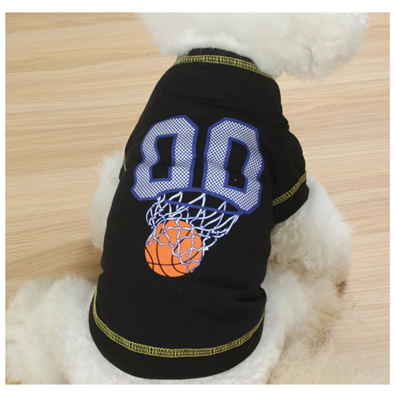 Custom Dog Baseball Jersey - Soft Pet Shirt for Small Dogs