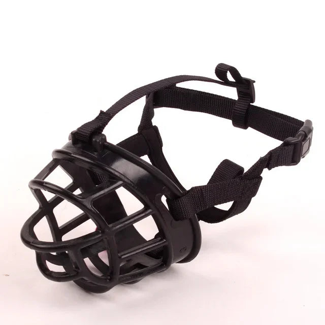 Dog Muzzle - Soft Silicone Anti-Bite Mask