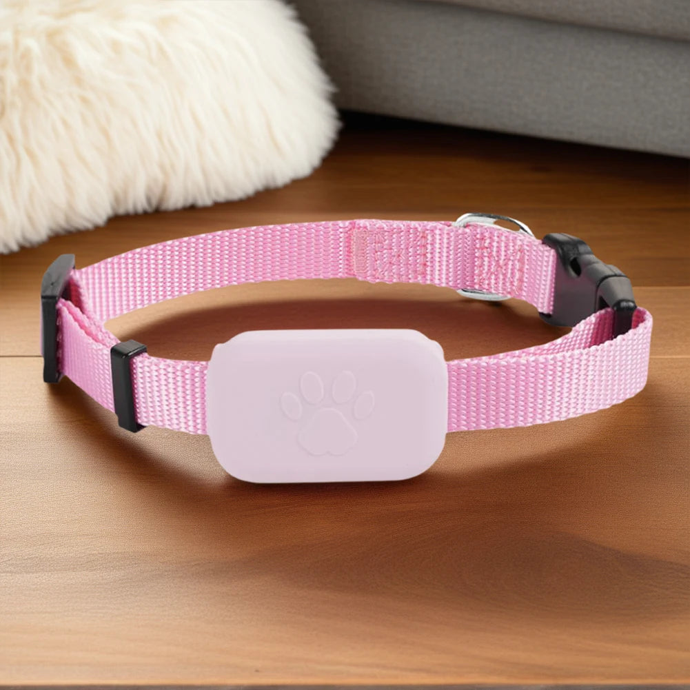 Pet GPS Tracker with Adjustable Collar Dog Tracker Smart Pet Locator Cat Tracker for Dogs and Cats