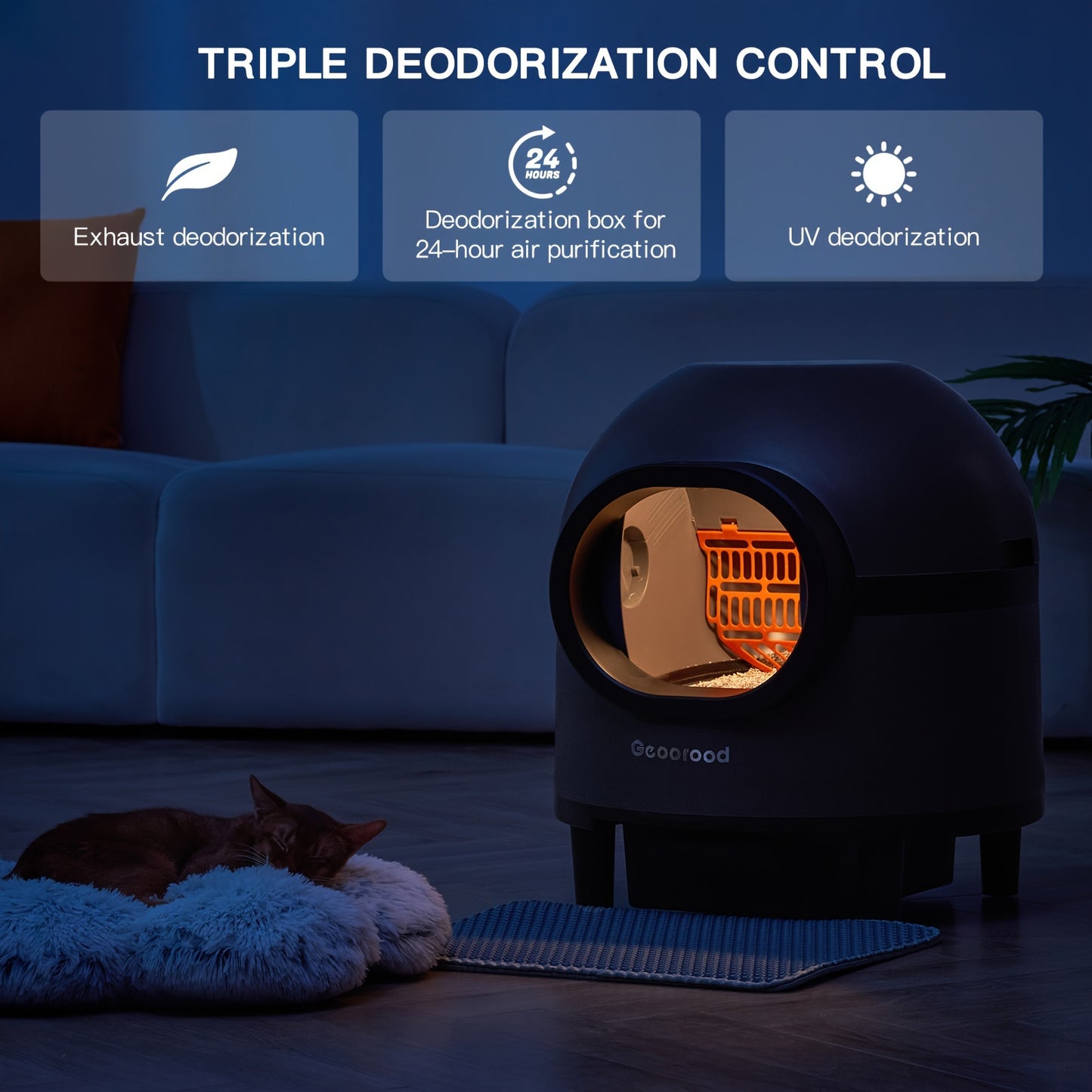 Self-Cleaning Litter Box - Automatic Smart Electric Cat Toilet