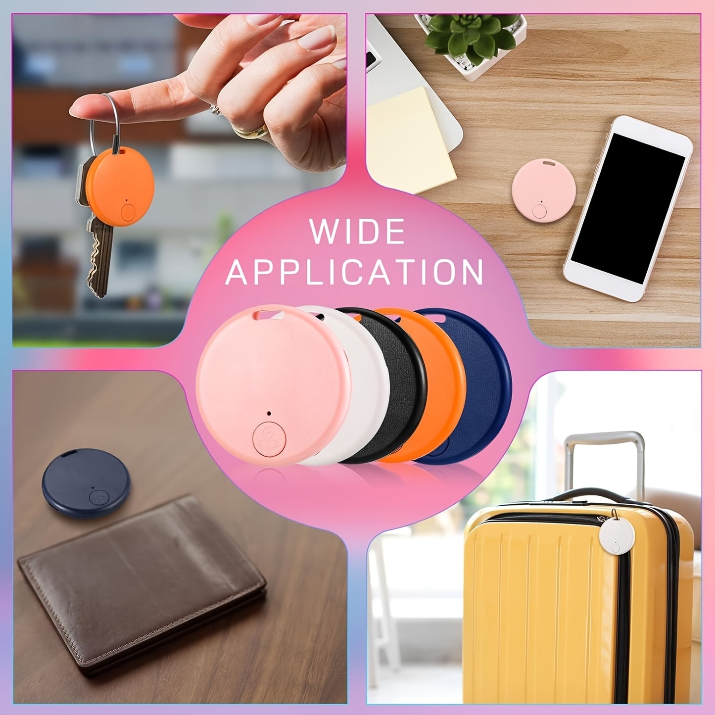Smart Tracker - Mini Pet & Key Finder with App Control