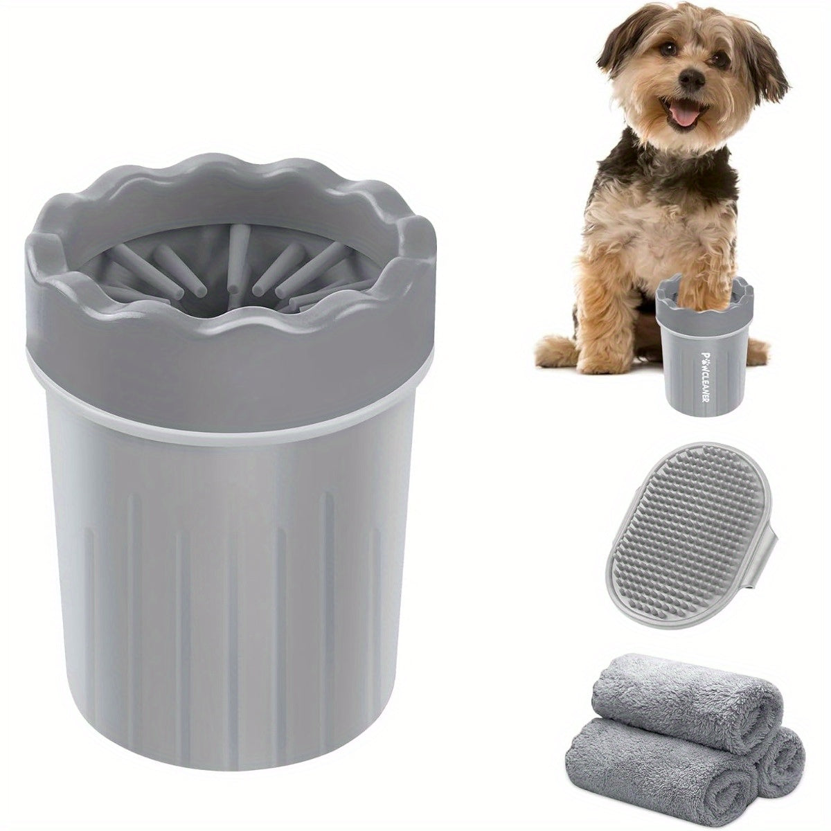 Dog Paw Washer - Muddy Paw Cleaner for All Breeds