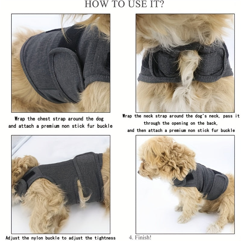 Dog Anxiety Vest - Calming Jacket with Thermal Comfort