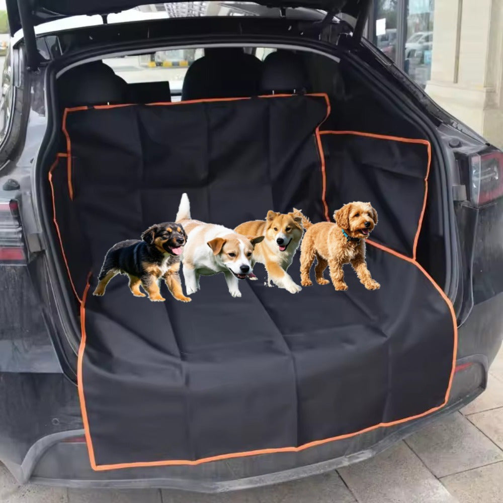 All-weather car trunk mat pet-friendly waterproof cargo liner for dogs
