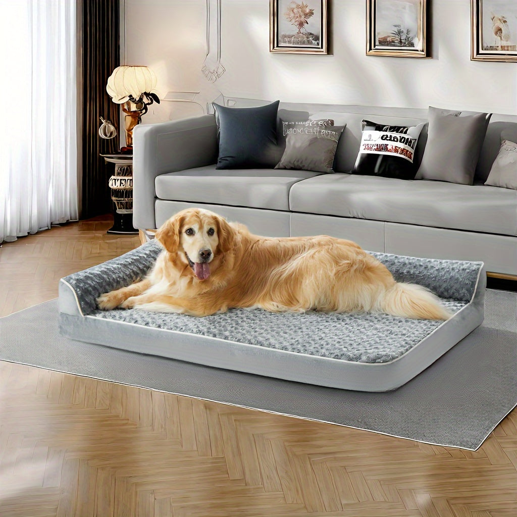 Orthopedic dog beds for large dogs extra large waterproof memory foam
