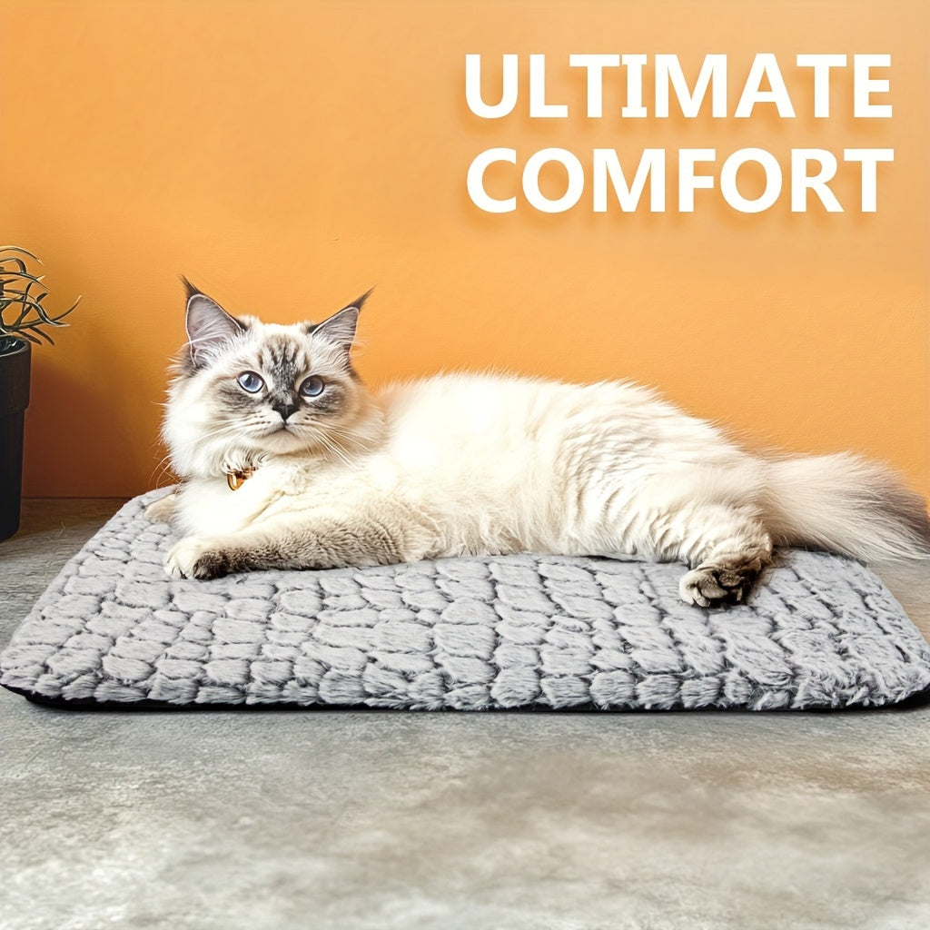 Self-Warming Pet Bed - No Electricity Thermal Pad for Cats & Dogs