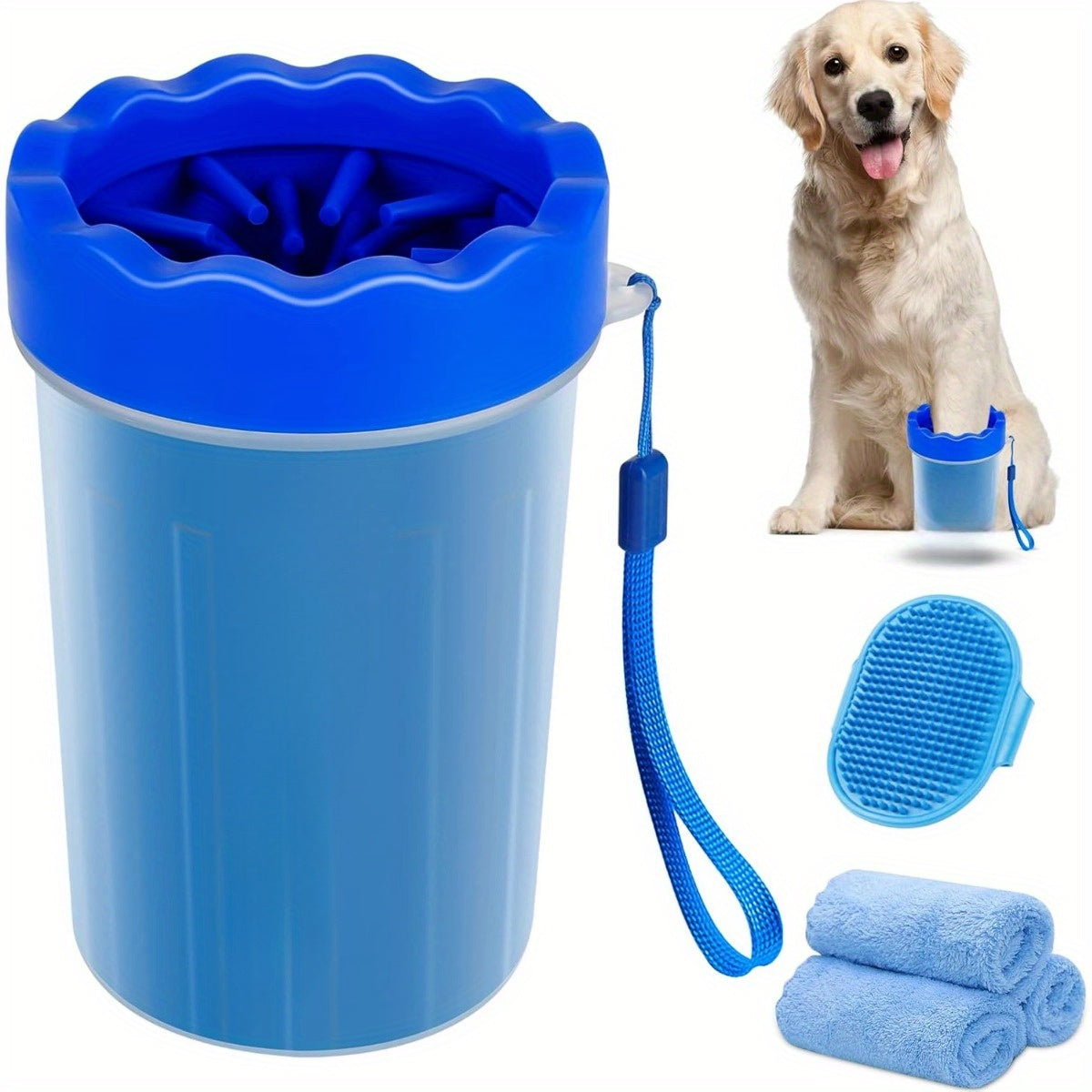 Dog Paw Washer - Muddy Paw Cleaner for All Breeds