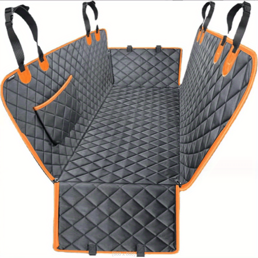 Waterproof Dog Car Mat - Seat Belt Compatible