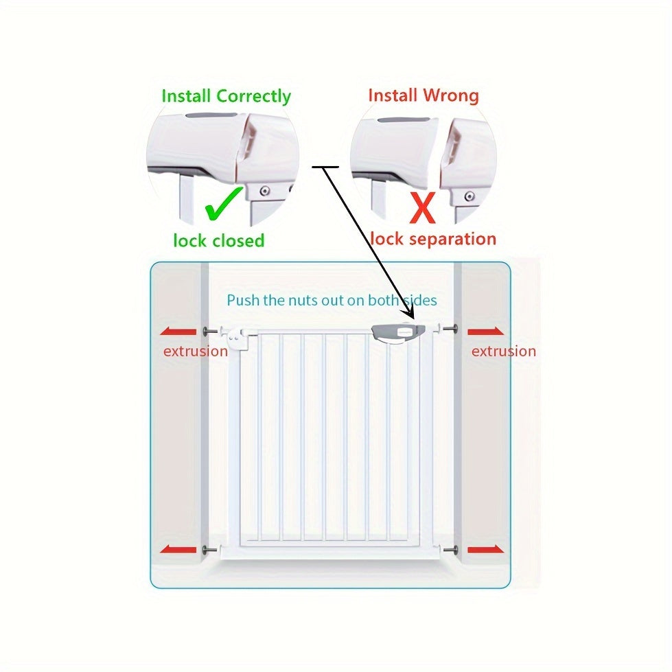 Dog Gate - Auto Close Walk-Thru for Doorways