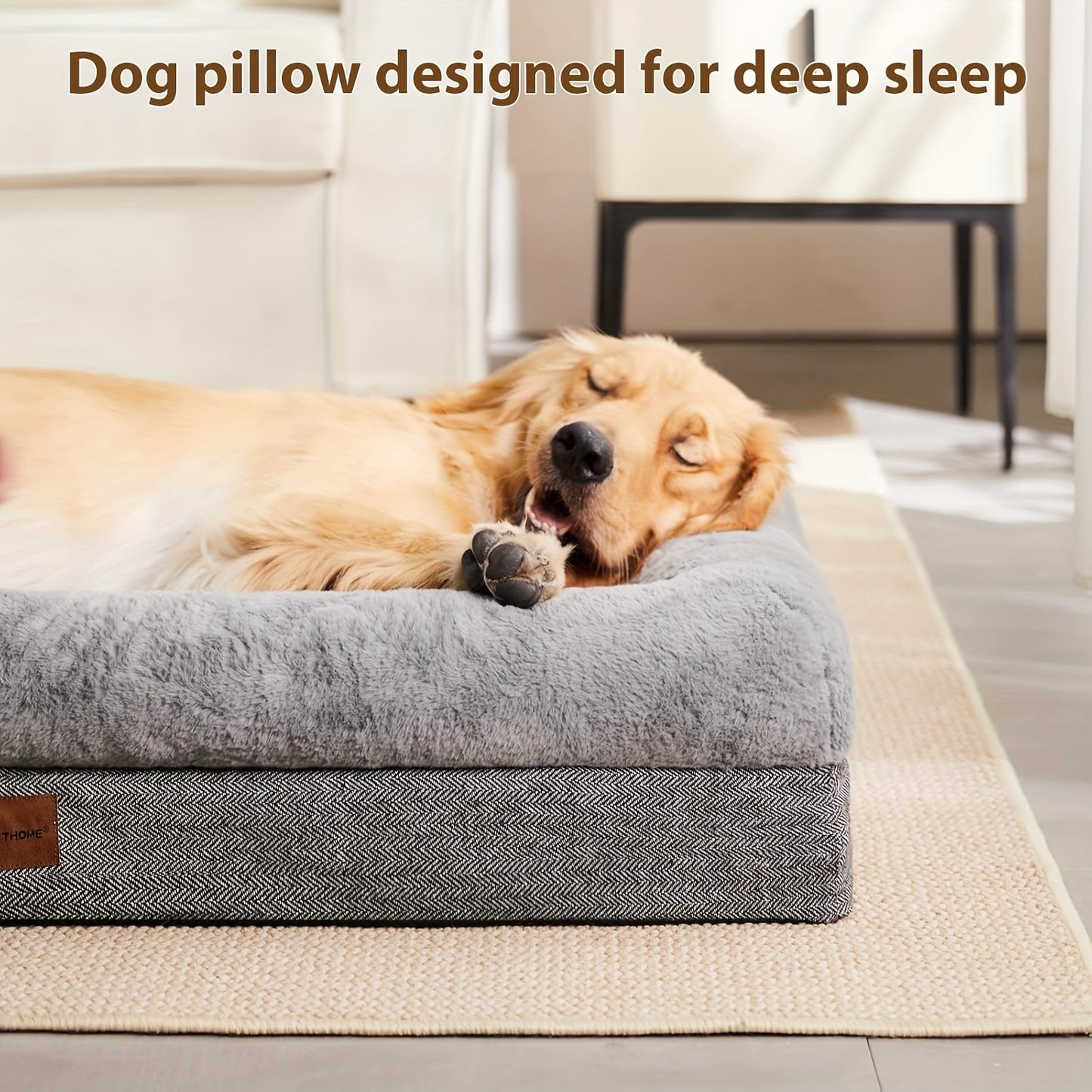 Orthopedic Dog Bed - Extra Large Washable