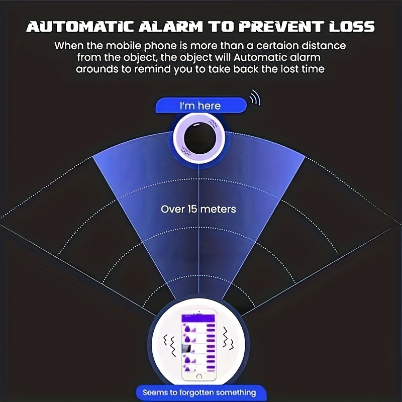 Smart Tracker - Mini Pet & Key Finder with App Control